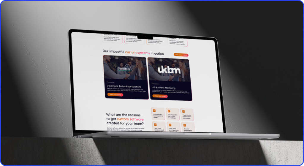 Website Designed Using Our UK Design Subscription