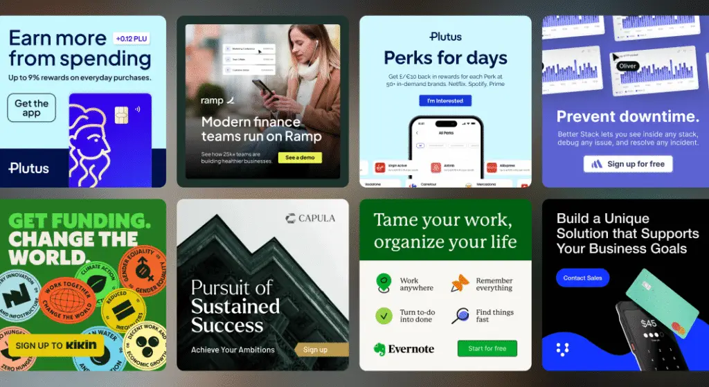 image that visualises our paid ads design